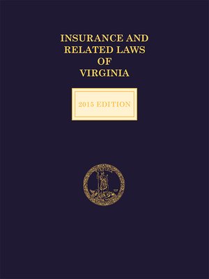 cover image of Insurance and Related Laws of Virginia
